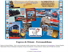 Tablet Screenshot of expresodeoriente.com.ar